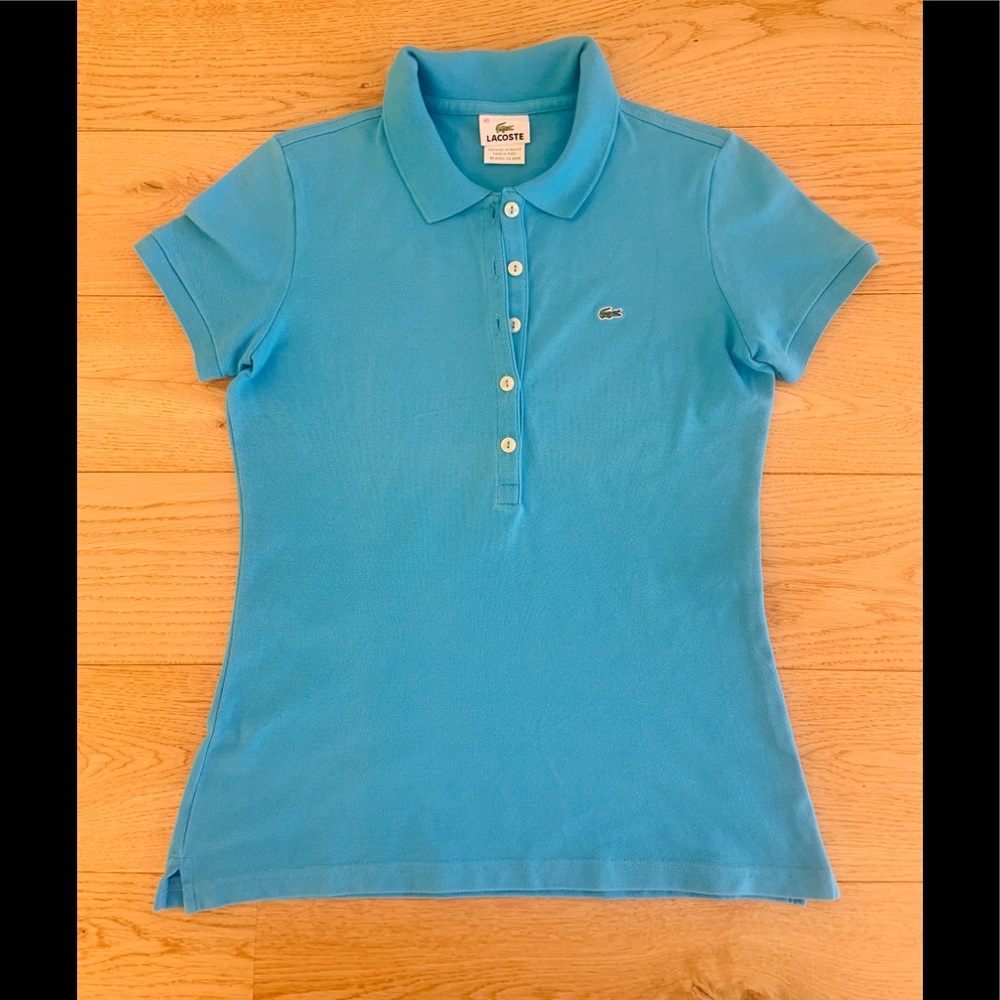Women’s Lacoste Polo T-Shirt Shirt Sleeve